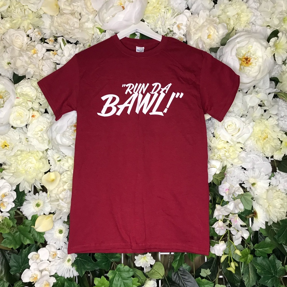 “RUN DA BAWL!” Alabama Crimson Tide T-Shirt